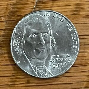 2019 S Jefferson Liberty P Nickel Monticello